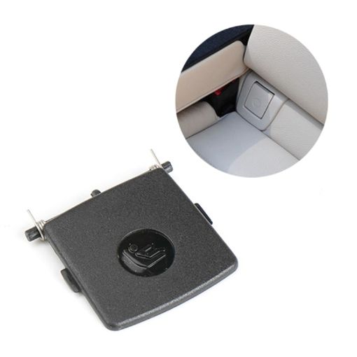 BMW 3 Series E92 Child Safety Seat Isofix Switch Cover Black - 1