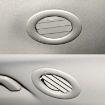Ford Edge LHD Car Roof Air Conditioner Outlet Beige White - 5