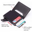 X-51 Blue RFID Anti-theft PU Leather Wallet with Card Slots - 4