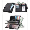 Antimagnet RFID Leather Wallet/Passport Package with Cowhide Card Slot - 4