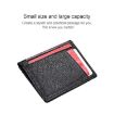 KB173 Ultrathin Litchi Texture Leather Card Holder Bag - Black - 5