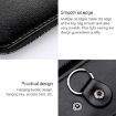 Large-capacity Blue Leather Keys Holder Bag & Wallet - 9105 Waist Hanging - 6