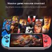 Powkiddy X12 Plus Retro Handheld Console, 7" HD Screen, 16GB, Red/Blue - 7