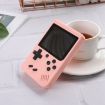 MK500 Macaron Mini Retro Handheld Game Console, 500 Games, AV Output, Pink - 2