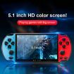 X7 Plus Retro Classic Handheld Game Console, 5.1" HD Screen, 8G Memory - 3