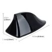 Universal Black Shark Fin Car Antenna Aerial for Radio Signal SUV Truck - 7