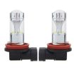 H8/H11 60W 1200LM 6000K Car Fog Lights, 12 XB-D LEDs, DC 12V, 2 PCS - 2