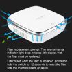 Smart Touch Air Purifier XJ-002 for Car/Home - Negative Ions, White - 5