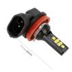 H11 Car Fog Light 2PCS 12LEDs 6000K 320LM SMD-ZH3030 White  - 3