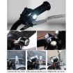 2 PCS 12V 3W White LED Strobe Lights for Motorcycle, 90cm Wire Length - 7