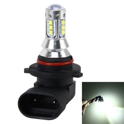 9006 50W 500LM 6000K Car Fog Light, 16 Lamps, DC 12V-24V, White Light - 1