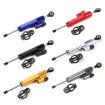 Universal Motorcycle Handlebar Steering Stabilizer Damper Shock Absorber (Silver) - 6