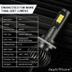 2 PCS EV15 880/881 Car LED Fog Light, Cold White + Amber, DC9-32V/6W/IP67 - 4