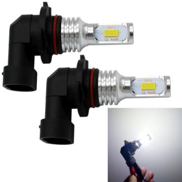 2 PCS 9006 HB4 LED Car Fog Bulbs 72W 1000LM 6000-6500K White Light - 1