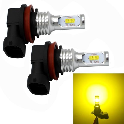 H8/H11 72W 1000LM LED Car Fog Bulbs 6000-6500K White Light 2 PCS - 1