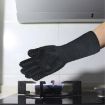 Silicone Cotton Microwave Gloves, Heat Resistant 500C, 32cm Length - 5