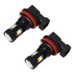 Super Bright H11/H8 5W 350LM Car Fog Light 16 SMD-3030 LED White/Yellow - 2