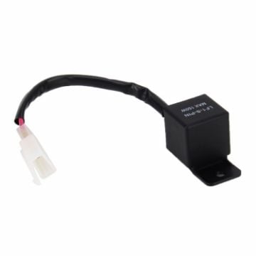 Universal 2 Pin LED Motorcycle Turn Signal Flasher Relay Hyper Flash - 1