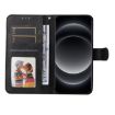 Xiaomi 14 Ultra Flip Leather Phone Case - Classic Calf Texture, Black - 4