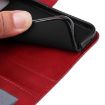 Xiaomi 14 Ultra Red Flip Leather Phone Case - Classic Calf Texture - 7