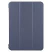 iPad Pro 13 2024 GEBEI Shockproof Leather Case Dark Blue 3-Fold Holder - 2