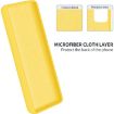 Realme 10 Pro 5G Yellow Liquid Silicone Dropproof Full Coverage Case - 5