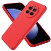 Realme Narzo 70 Red Liquid Silicone Dropproof Full Coverage Case - 1