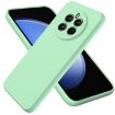 Realme Narzo 70 Green Liquid Silicone Dropproof Phone Case - 1