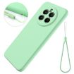 Realme Narzo 70 Green Liquid Silicone Dropproof Phone Case - 2