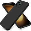 Realme Note 50 Black Liquid Silicone Dropproof Full Coverage Case - 1