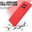 Realme12/12x 5G Red Liquid Silicone Dropproof Phone Case Global - 3