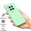 Realme C65 5G Green Liquid Silicone Dropproof Full Coverage Case - 5