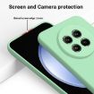 Realme C65 5G Green Liquid Silicone Dropproof Full Coverage Case - 6