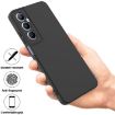Realme C65 4G Black Liquid Silicone Dropproof Full Coverage Case - 2