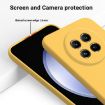 Realme Narzo 70x Yellow Liquid Silicone Dropproof Phone Case - 6