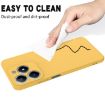 Realme C63/Narzo N63 Yellow Liquid Silicone Dropproof Phone Case - 8