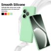 Realme GT 6T/GT Neo6/GT 6 Green Liquid Silicone Dropproof Phone Case - 3