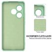 Realme GT 6T/GT Neo6/GT 6 Green Liquid Silicone Dropproof Phone Case - 6
