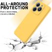 Realme C61 Global Yellow Liquid Silicone Dropproof Phone Case - 5