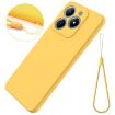 Realme C61 Global Yellow Liquid Silicone Dropproof Phone Case - 7