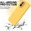 Realme 12 Lite Yellow Liquid Silicone Dropproof Full Coverage Case - 5