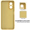 Realme 12 Lite Yellow Liquid Silicone Dropproof Full Coverage Case - 6