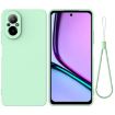 Realme 12 Lite Green Liquid Silicone Dropproof Full Coverage Case - 1