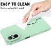 Realme 12 Lite Green Liquid Silicone Dropproof Full Coverage Case - 8