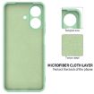 Realme C61/Narzo N61 Green Silicone Dropproof Full Coverage Case - 6