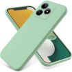 Realme C51s Green Liquid Silicone Dropproof Full Coverage Phone Case - 1