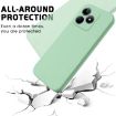 Realme C51s Green Liquid Silicone Dropproof Full Coverage Phone Case - 5