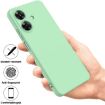 Realme Note 60 Green Liquid Silicone Dropproof Full Coverage Case - 2