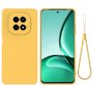 Realme C63/V60 5G Yellow Liquid Silicone Dropproof Phone Case - 1