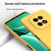 Realme C63/V60 5G Yellow Liquid Silicone Dropproof Phone Case - 4